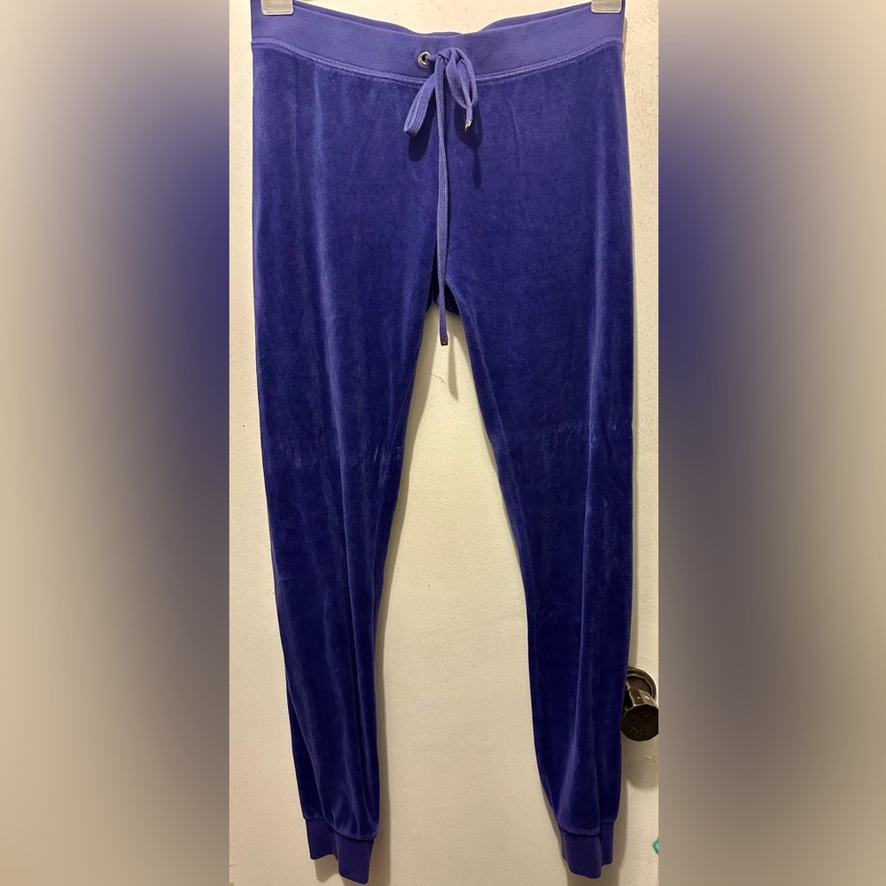 USED Juicy Couture Purple Straight-Leg Sweat Pants👖💜